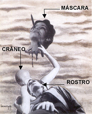 Nicolás de Lekuona. Fotomontaje