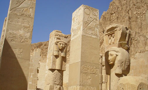 Sala de la Feminidad. Templo Dieser-Dyeseru, Deir el-Bahari