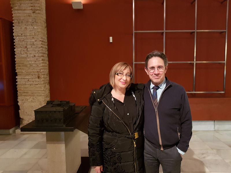 Isabel Alamar y Ricardo Bellveser