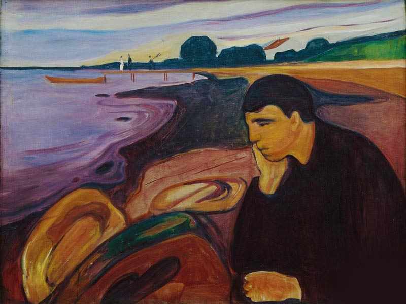 Melancolia-1894-Edvard-Munch